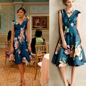 Moulinette Soeurs Anthropologie Floral Dress 4